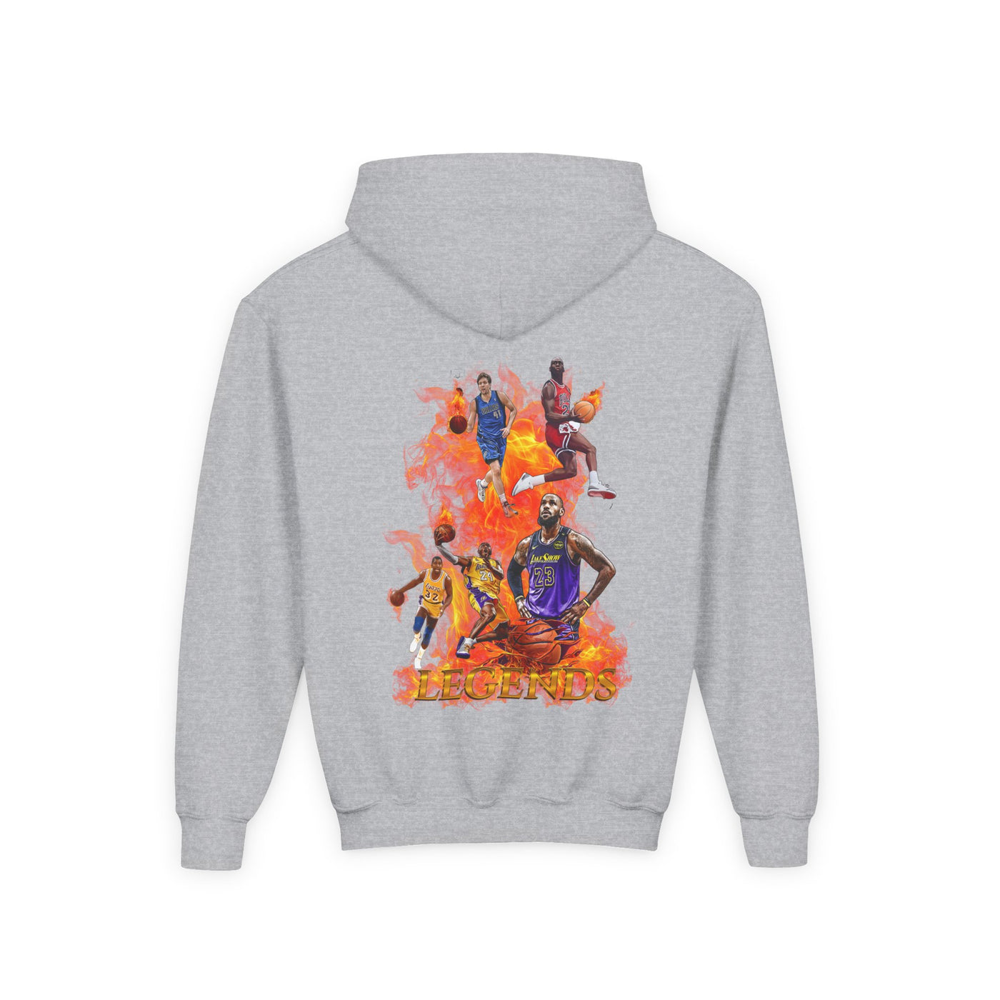 Teeny- Unisex Sports Hoodie, Legends of Basketball