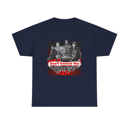 Don't Hassel the Hoff Unisex Heavy Cotton Tee | Retro Humor Shirt for Fans