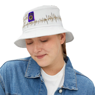 Bass- Bass - wir brauchen Bass - Musical Vibe Bucket Hat, Summer Fashion, Festival Accessory, Fischerhut