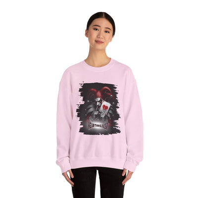 Sweatshirt with Horror Joker