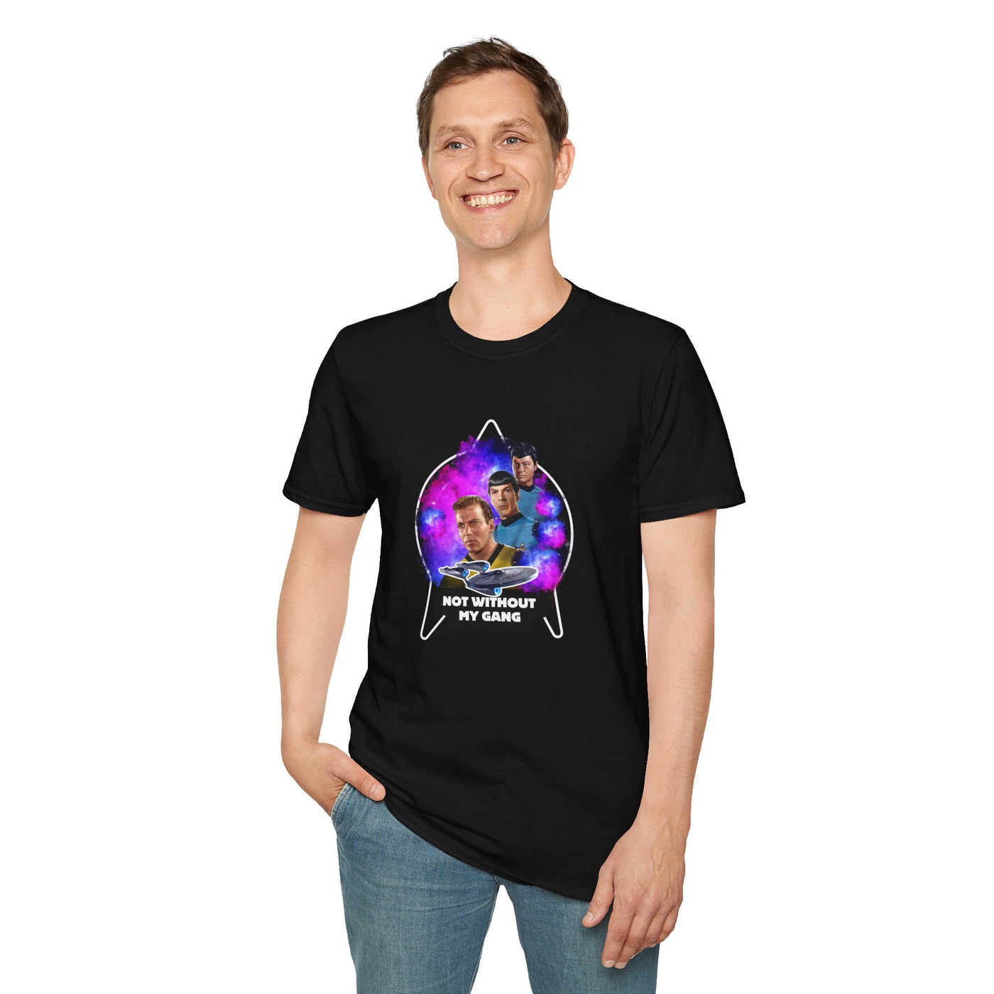 Not Without My Gang Unisex T-Shirt - Nostalgic Space Adventure Tee for Fans 