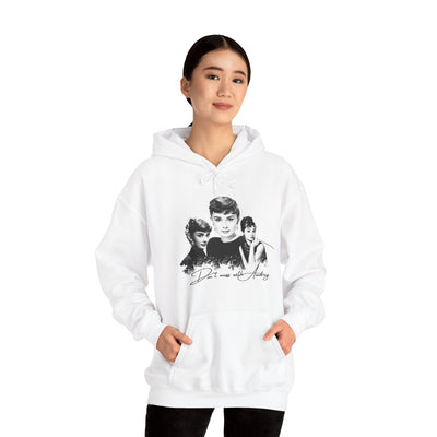 Retro Audrey Hepburn Hoodie - Classic Style