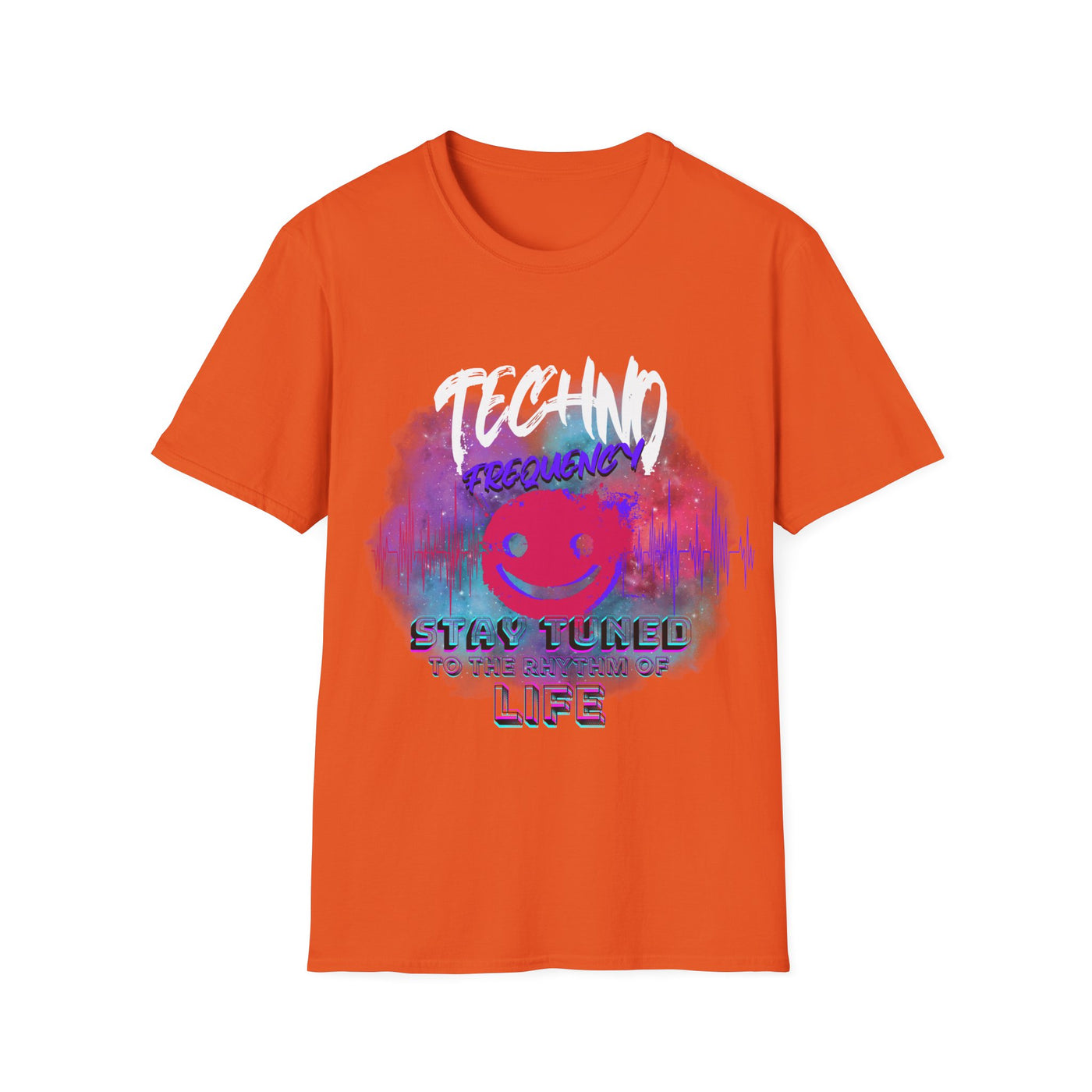 Techno Vibe Unisex T-Shirt | Stay Tuned to the Rhythum of Life