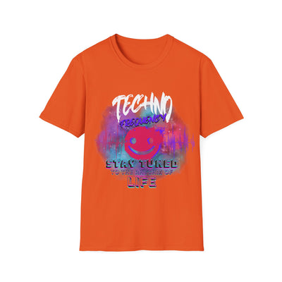 Techno Vibe Unisex T-Shirt | Stay Tuned to the Rhythum of Life