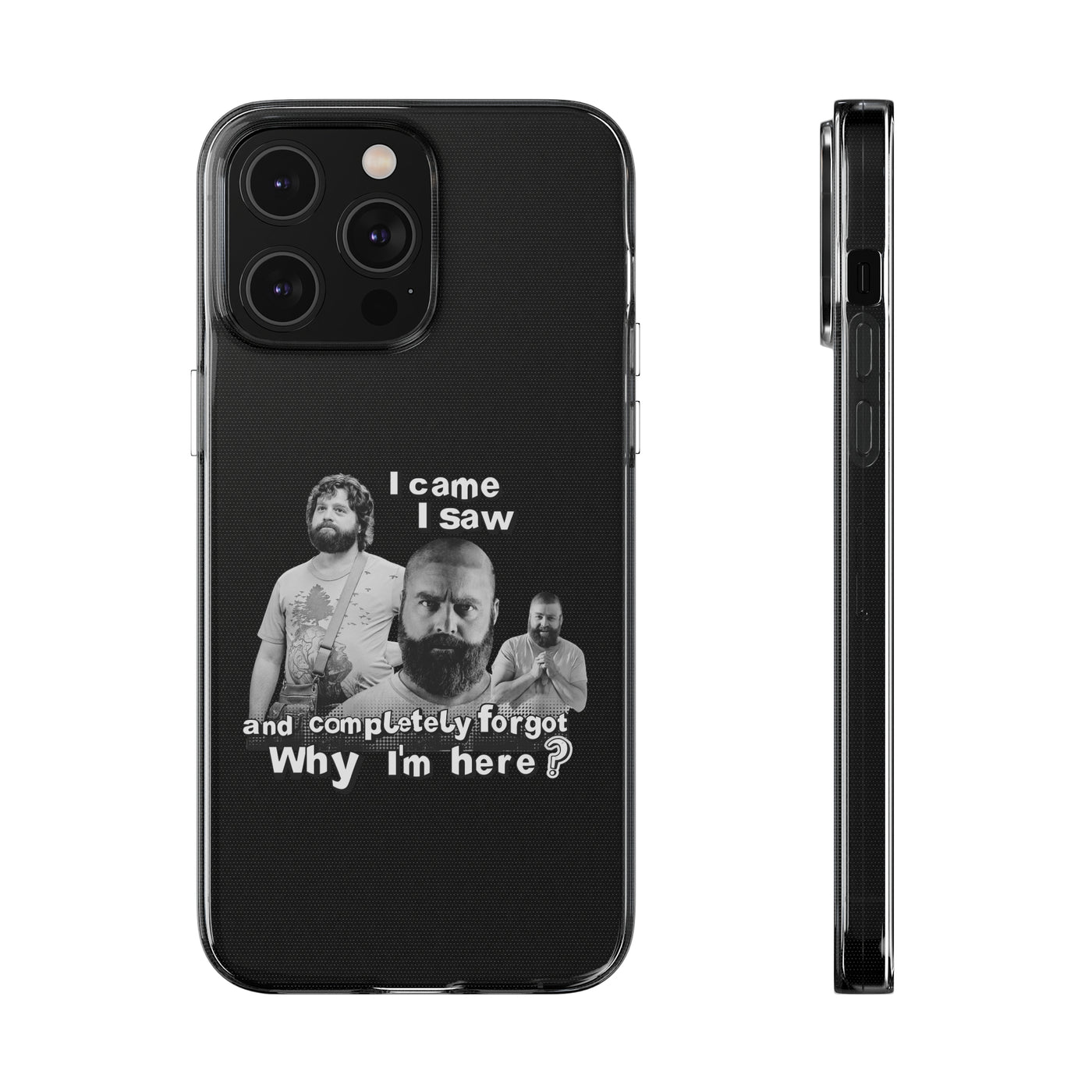 I Came, I Saw & Forgot, Alan Hangover -  Funny Phone Case  - Handyhülle -