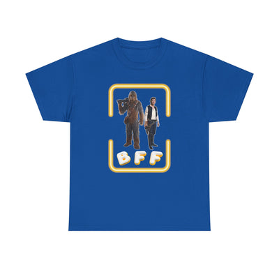 BFF Chewbacca &amp; Han Solo Unisex Heavy Cotton Shirt
