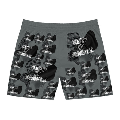 Unisex Swim Shorts - Keep It Simple Swimming Trunks
