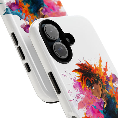 "unbesiegbare Seele" Tough Cases - Colorful Anime Phone Case Handyhülle