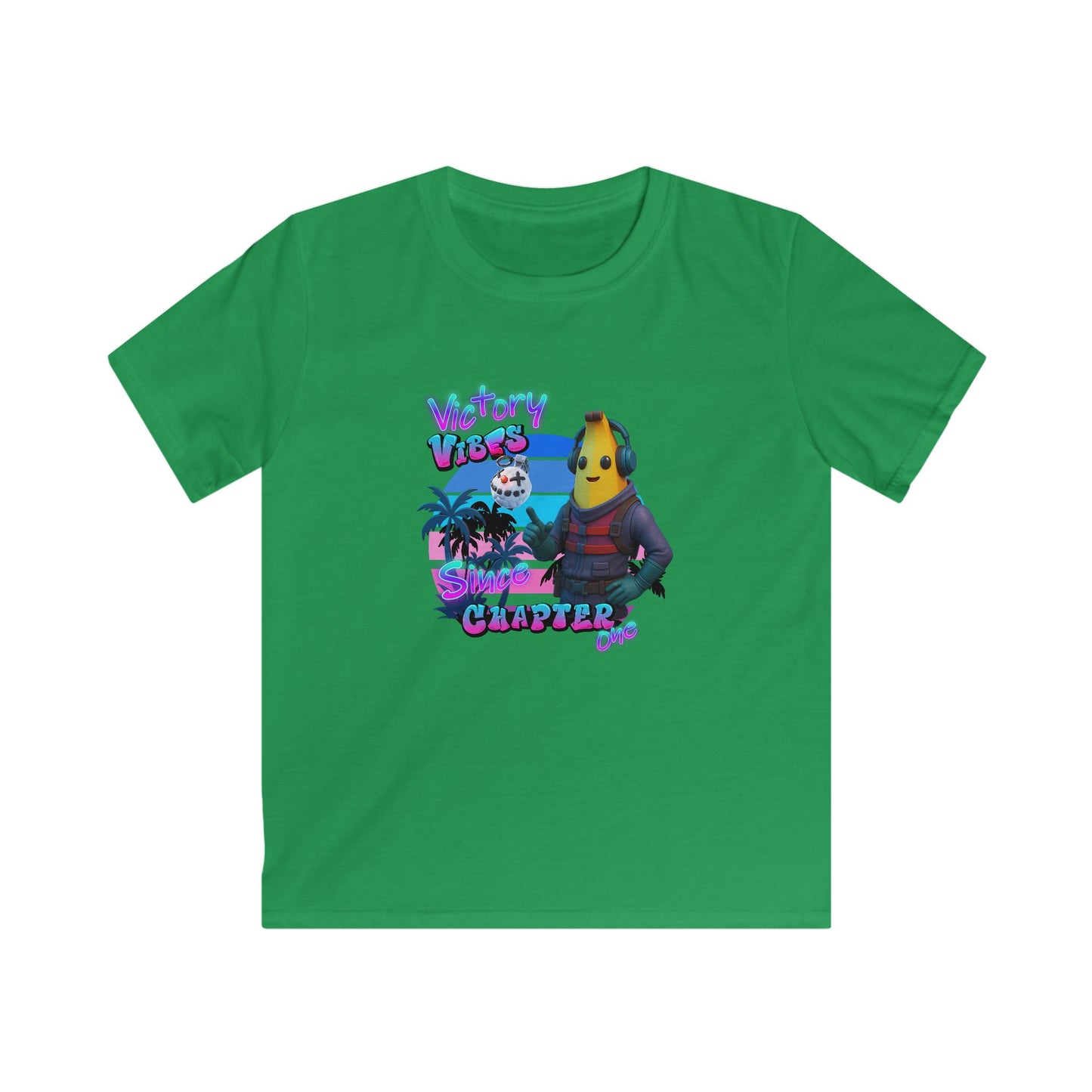 Victory Fortnite Vibes Banana Crewneck Sweatshirt - Unisex for teens