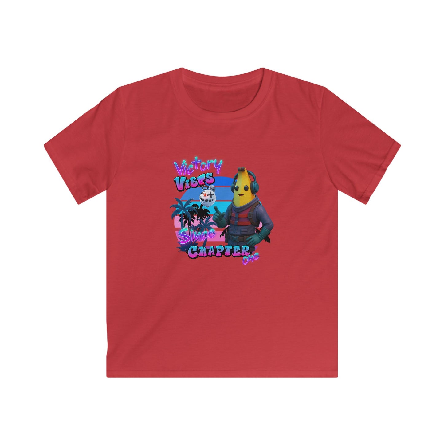 Victory Fortnite Vibes Banana Crewneck Sweatshirt - Unisex for teens
