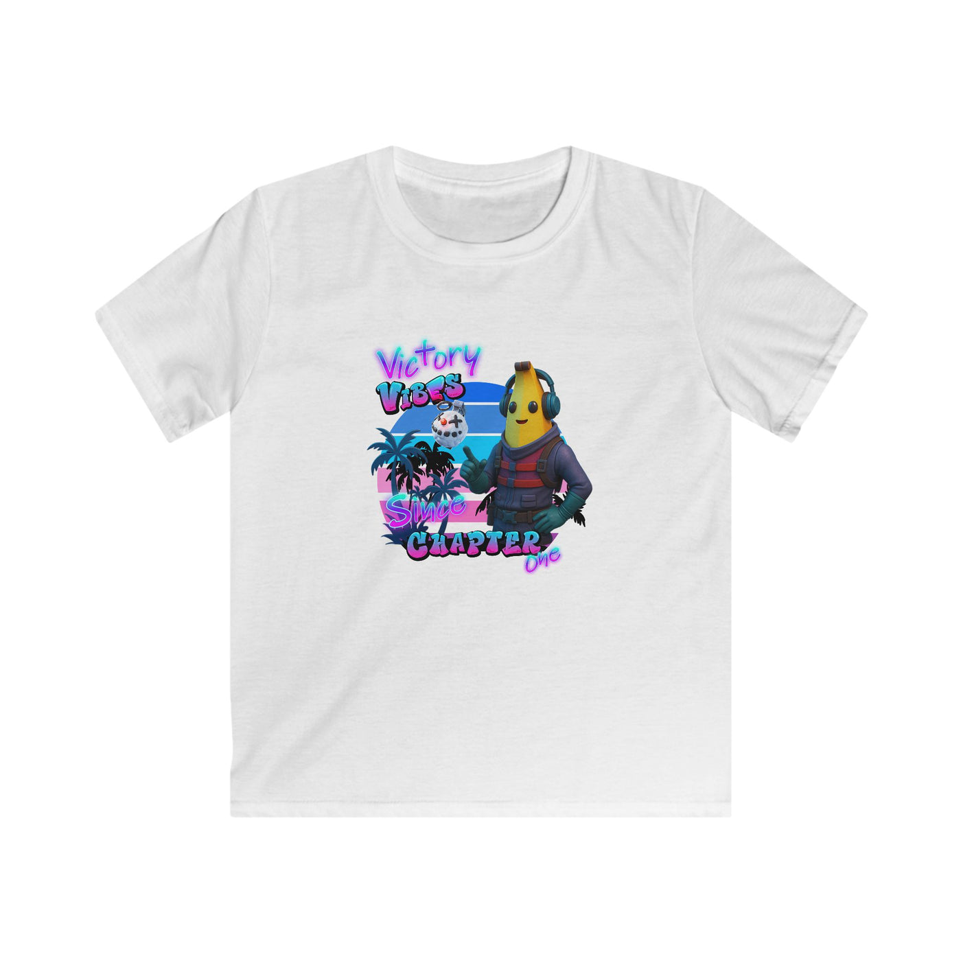 Victory Fortnite Vibes Banana Crewneck Sweatshirt - Unisex for teens