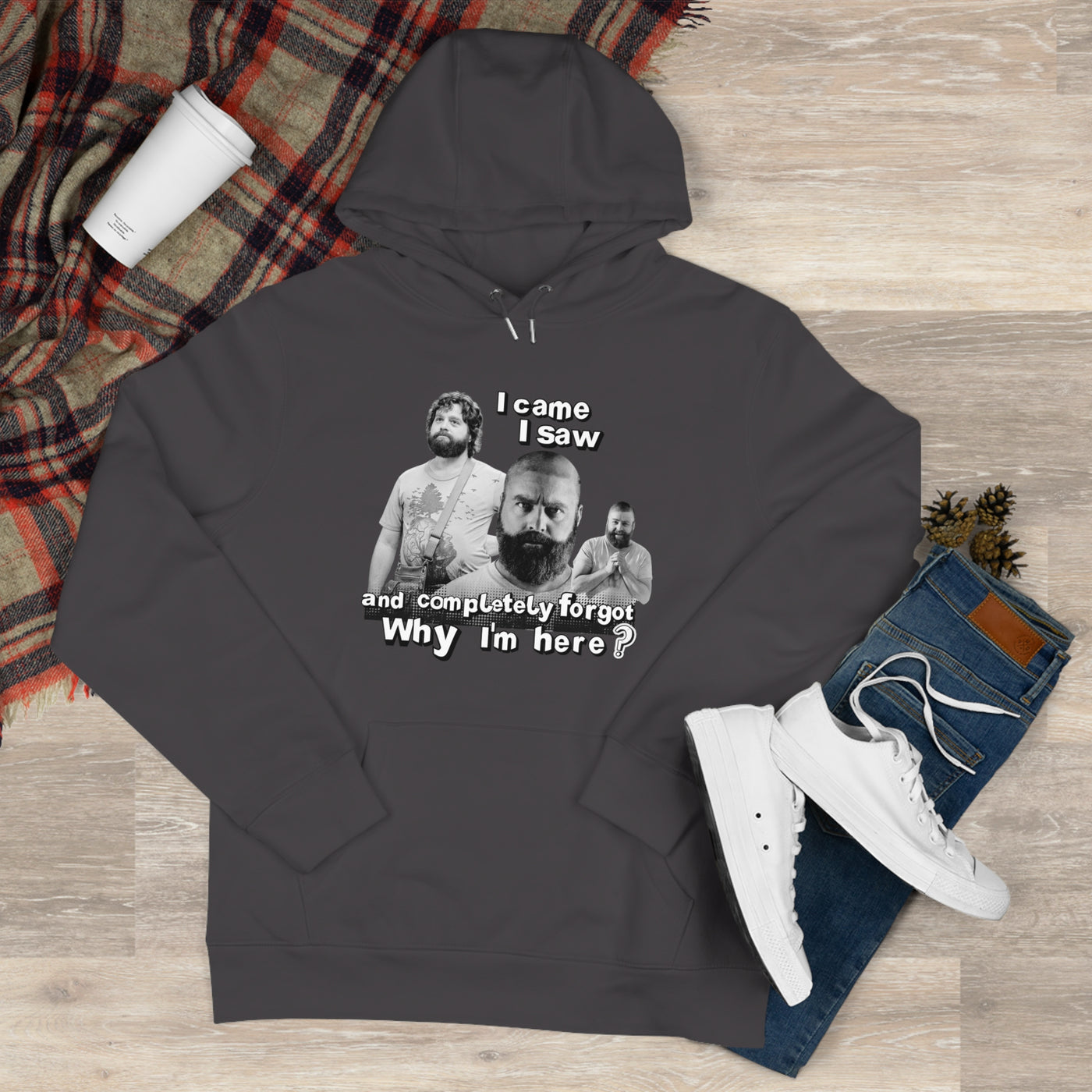 I cam- saw- and forgot why i  am here - Alan Garner Hoodie for Men