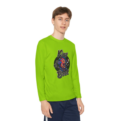 King of Beat Youth Long Sleeve Tee - Perfect for Young Musicians! 