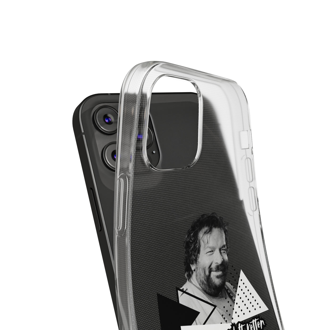 Handyhülle Unique Phone Cover, Ich wollte die Welt retten, dann gabs Mittag