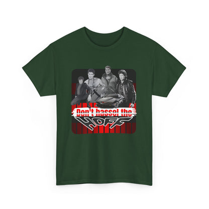 Don't Hassel the Hoff Unisex Heavy Cotton Tee | Retro Humor Shirt for Fans
