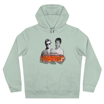 Retro MacGyver King Hooded Sweatshirt - Classic 80s Style