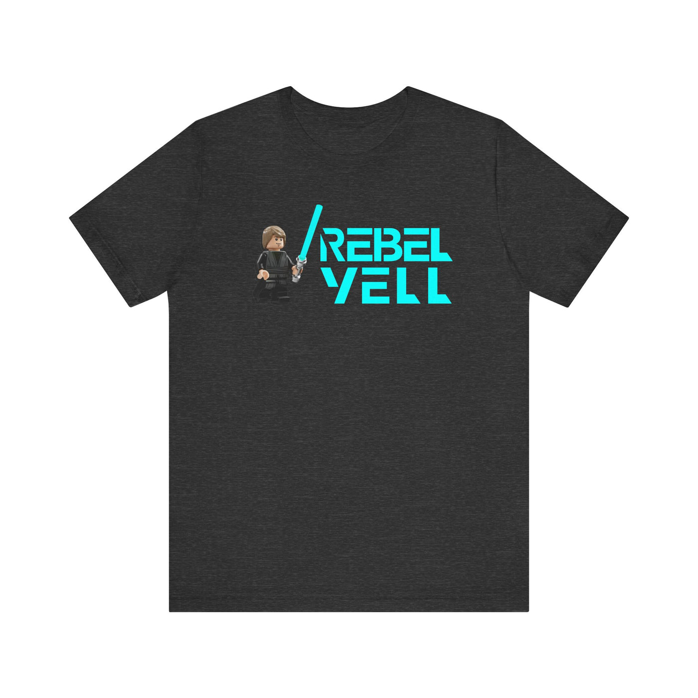 Cool Rebel Yell Luke Skywalker Unisex Jersey Tee - Short Sleeve Graphic T-Shirt for Fans