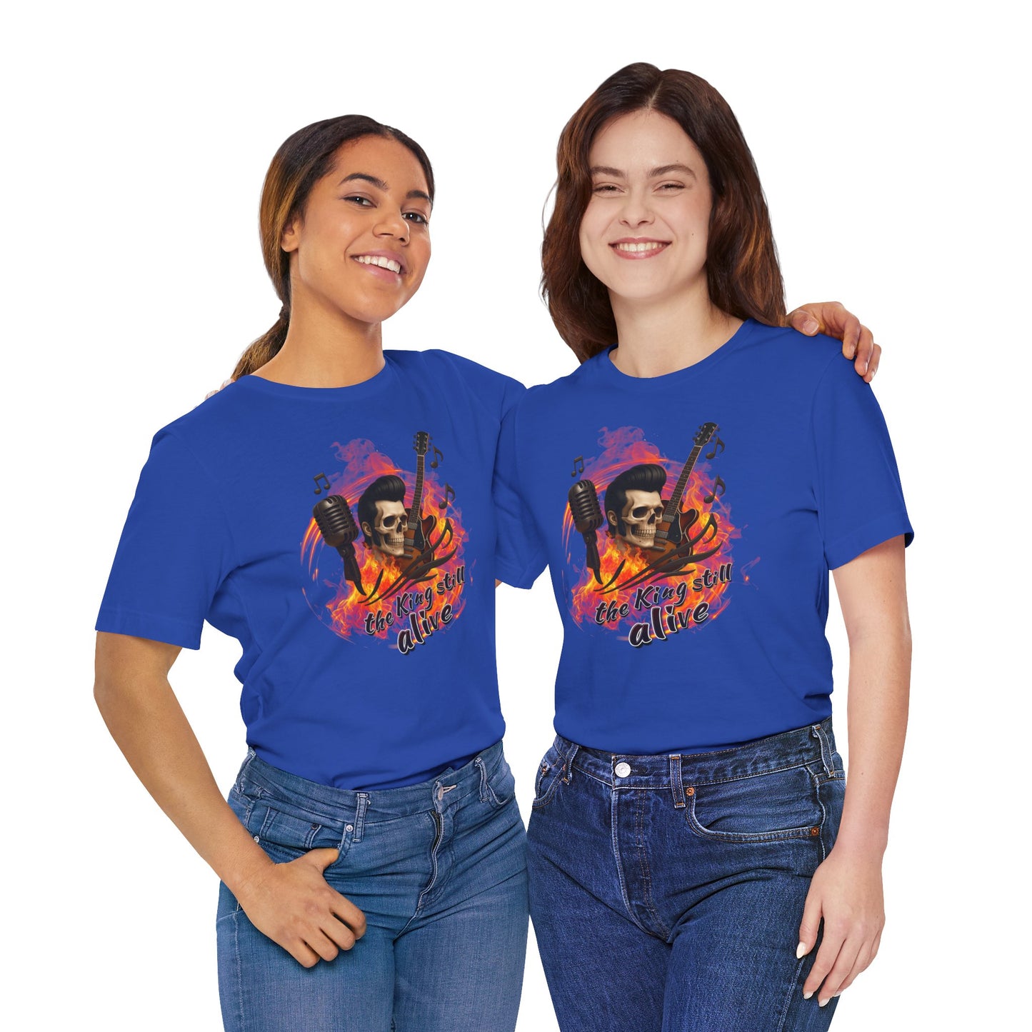 Music Vibes Unisex Jersey Tee - 'The King Still Alive' Graphic T-Shirt