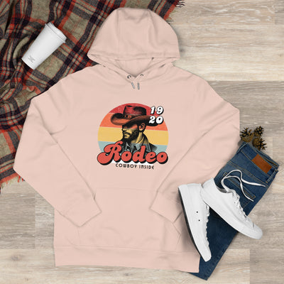Retro Rodeo King Sweatshirt, Cowboy Hoodie, Western Apparel, Gift for Ranchers, Rodeo Fans, Cozy Hoodie for Men