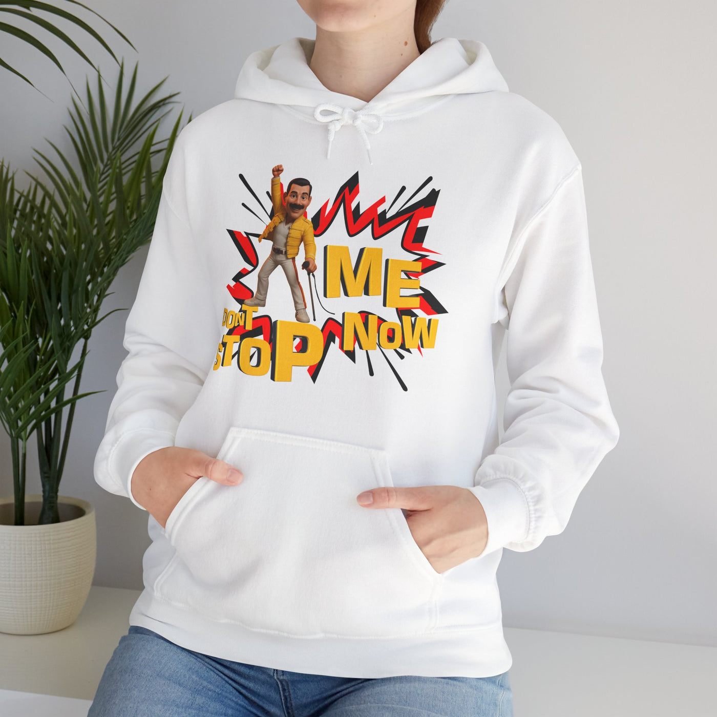Freddie Hoodie, Unisex Sweatshirt for Music Lovers