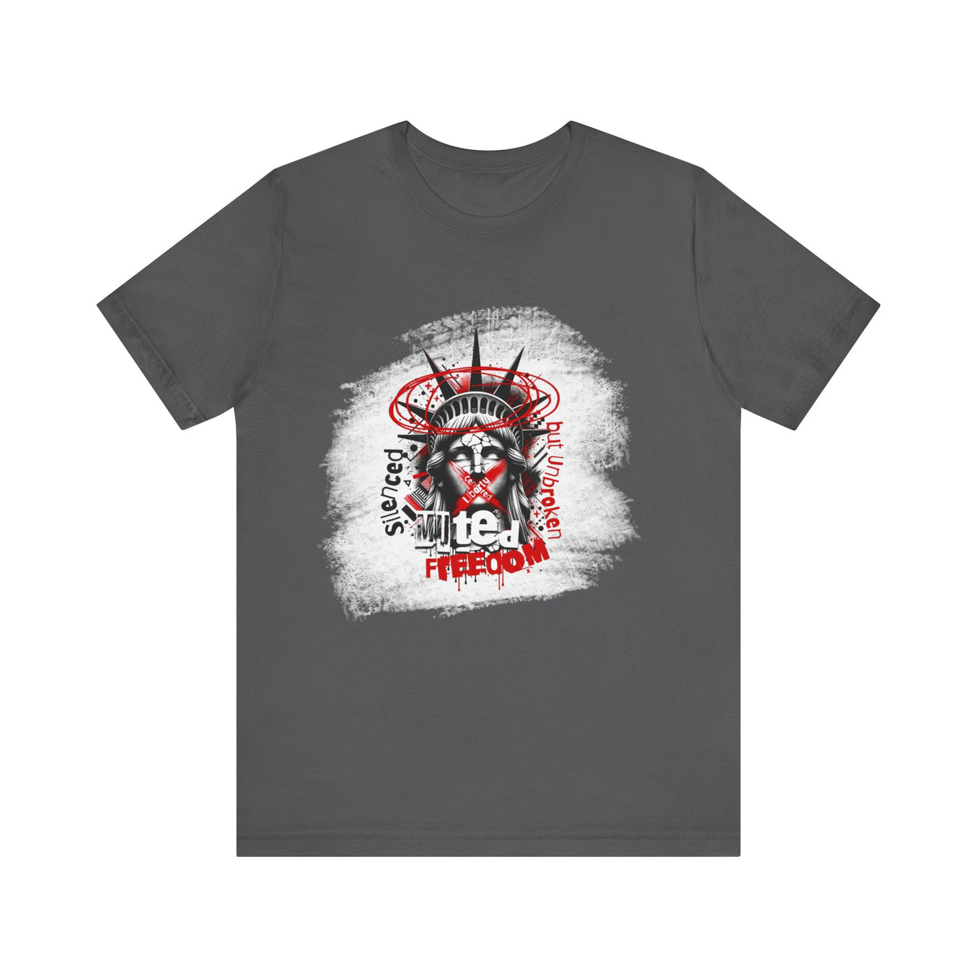 Freedom-Themed Unisex T-Shirt, Statue of Liberty - Freiheitsstatue