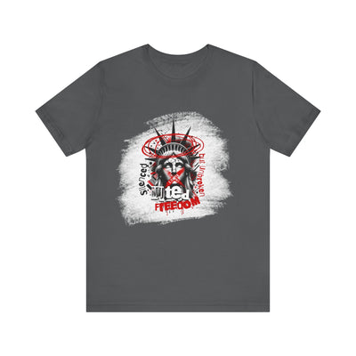 Freedom-Themed Unisex T-Shirt, Statue of Liberty - Freiheitsstatue