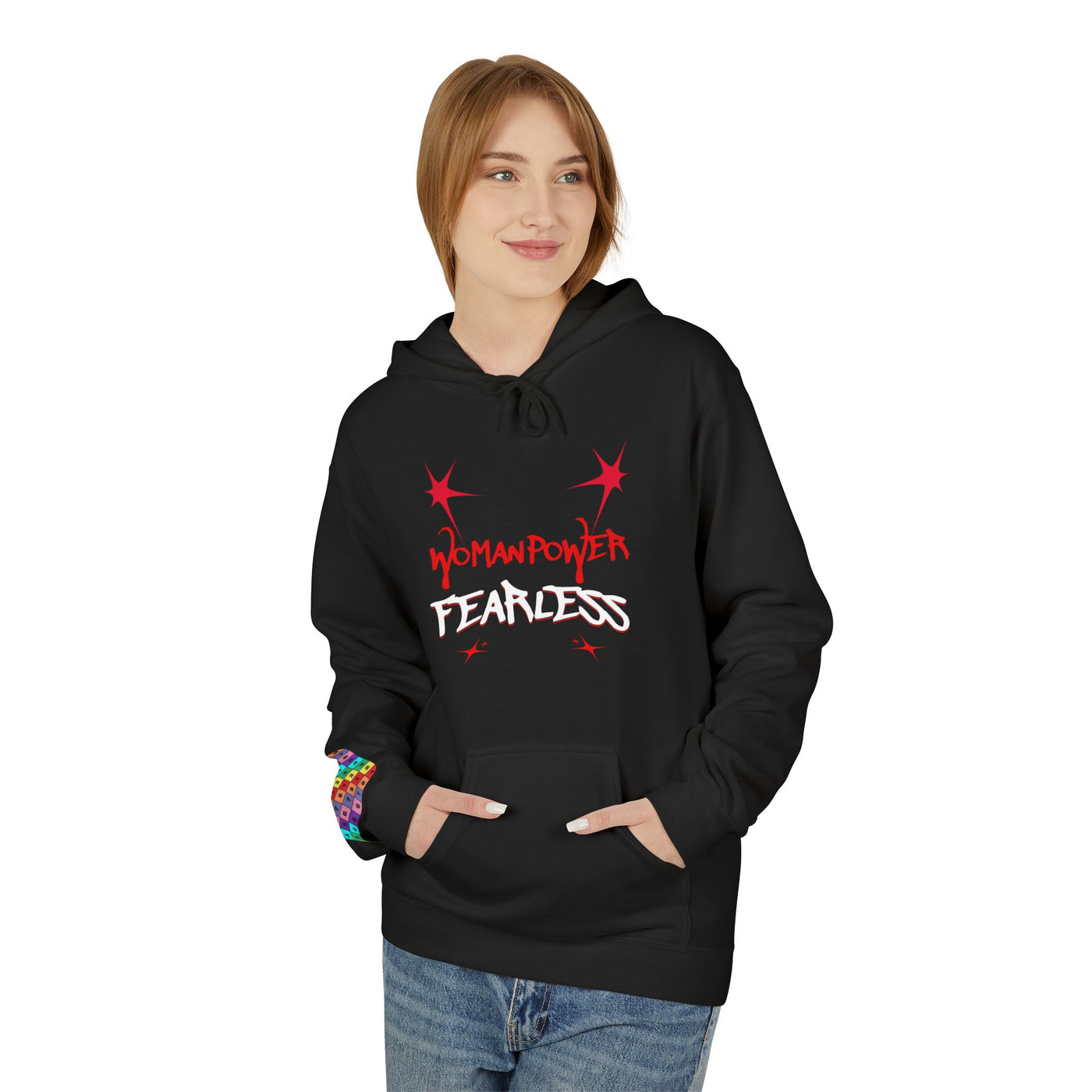 Empowering Women Fearless Fleece Hoodie