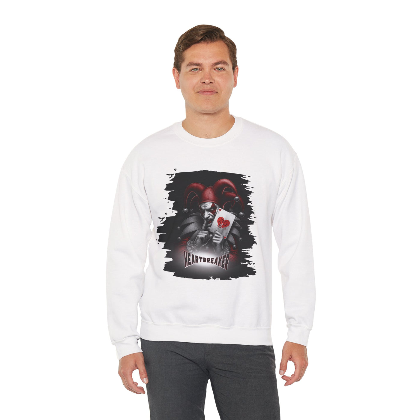 Sweatshirt with Horror Joker