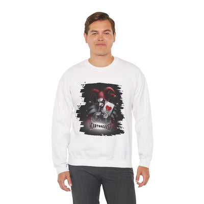 Sweatshirt with Horror Joker