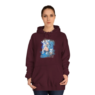 Hoodie, Anime Sweatshirt "Within darkness there is a light"
