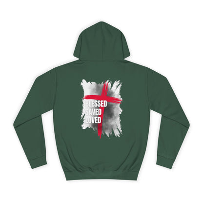 Jesus blessed - saved - loved Hoodie