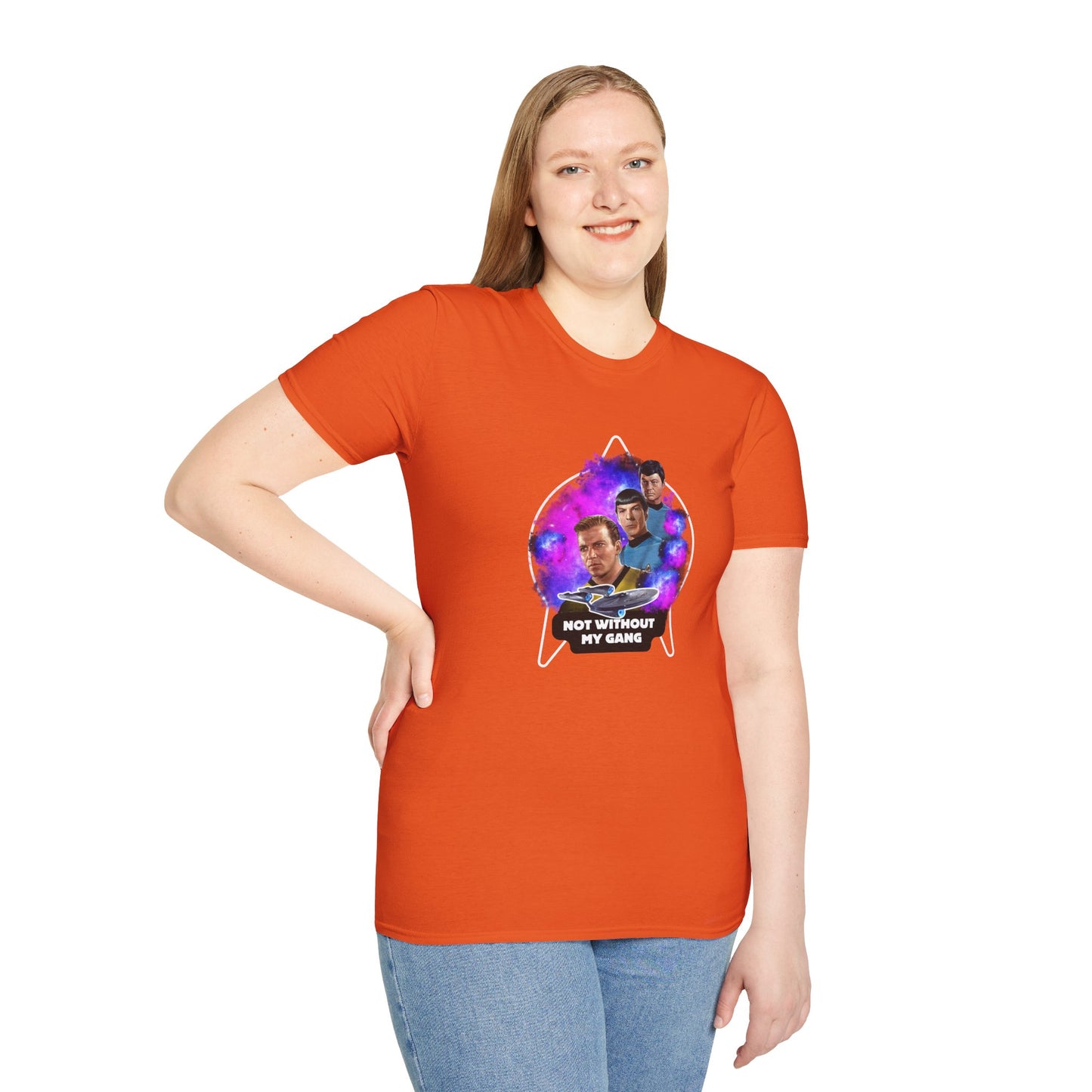 Not Without My Gang Unisex T-Shirt - Nostalgic Space Adventure Tee for Fans