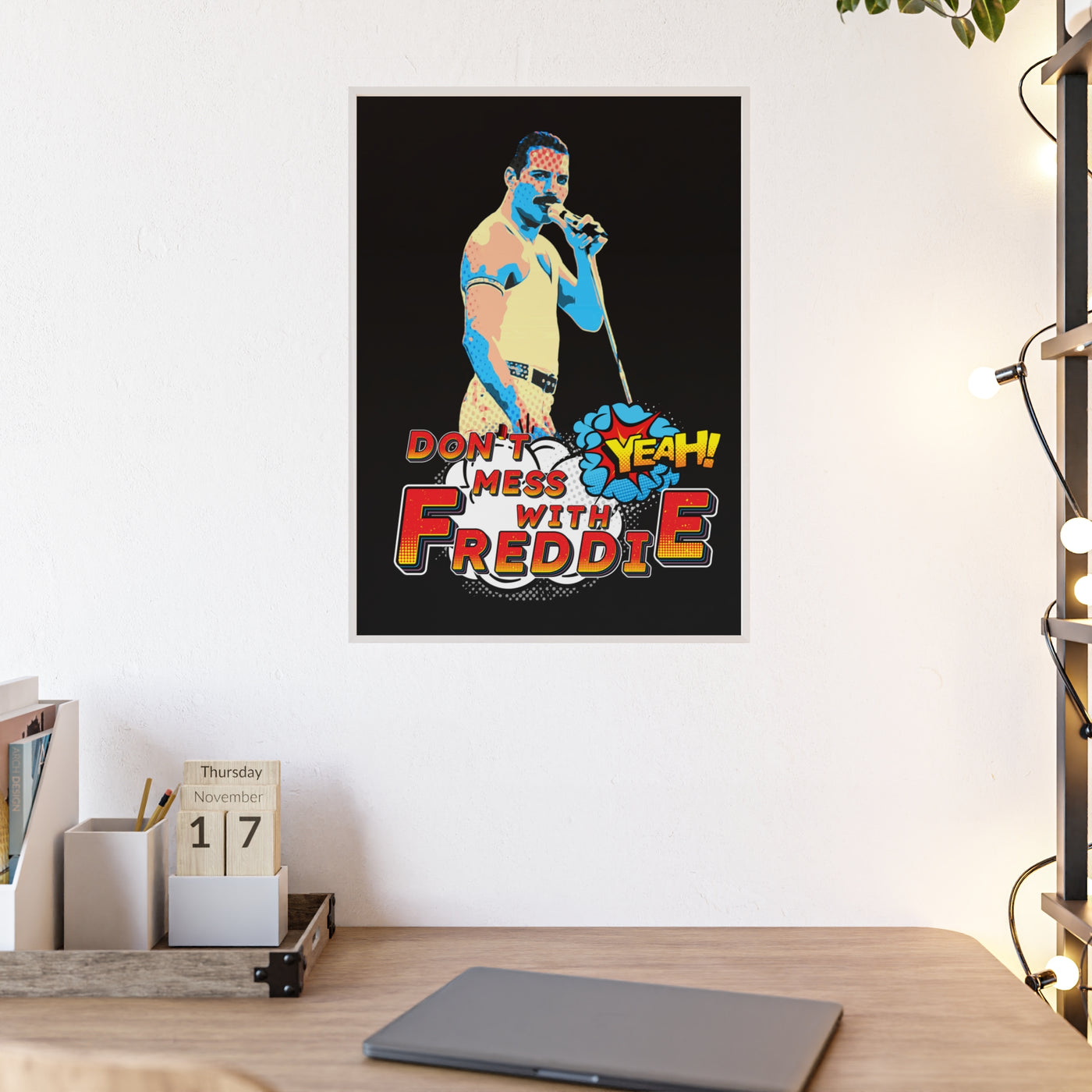 Poster Freddie Music Rockstar