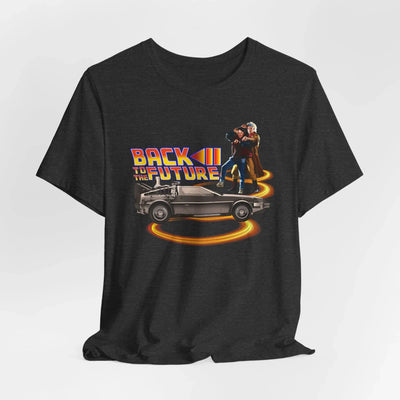 Retro Back to the Future Tee - Unisex Short Sleeve Shirt