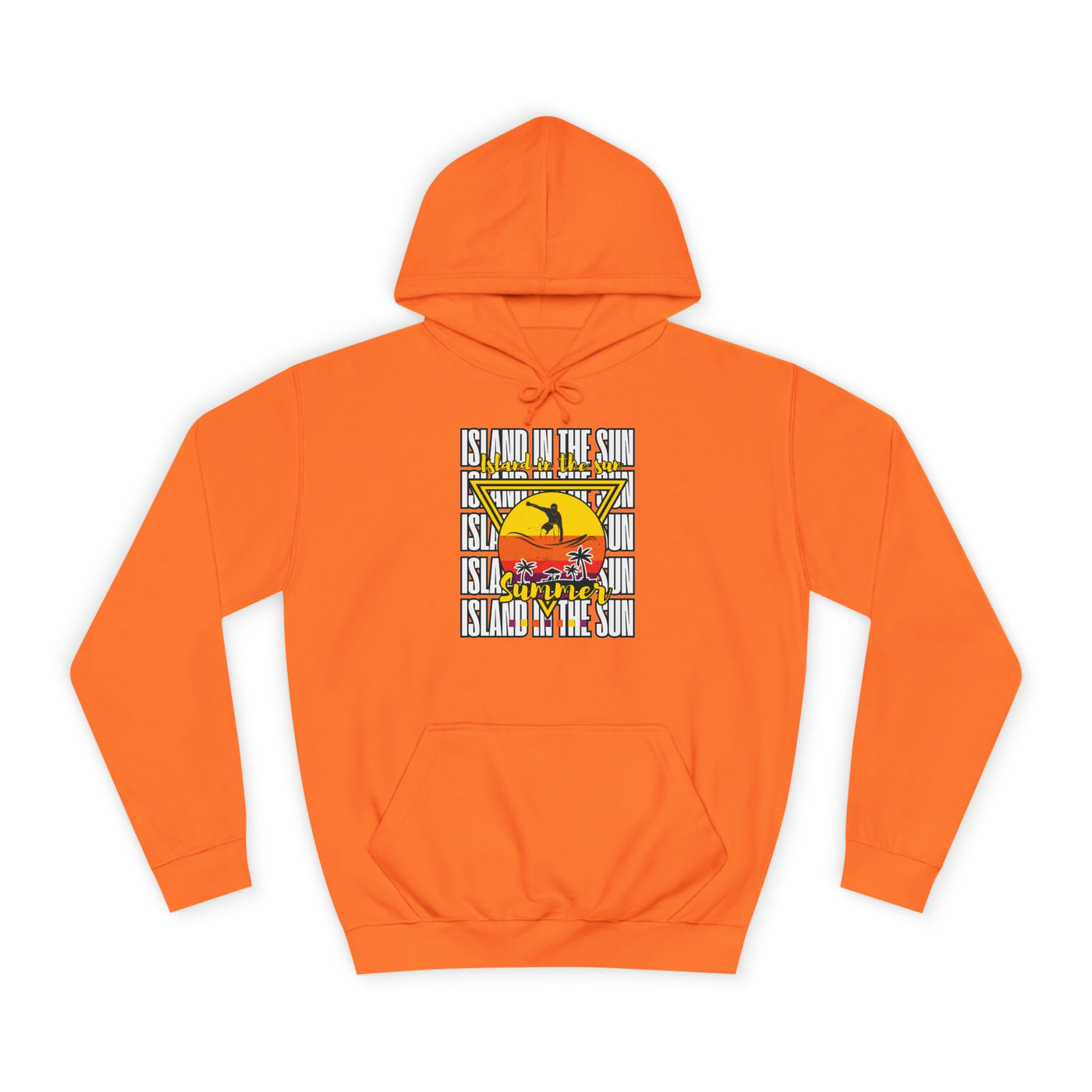 Vibrant College Spirit Hoodie, Unisex College Hoodie