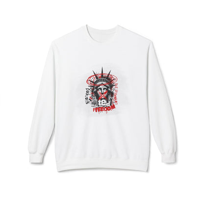 Freedom Statement Sweatshirt - Freiheitstatue muted but not unbroken