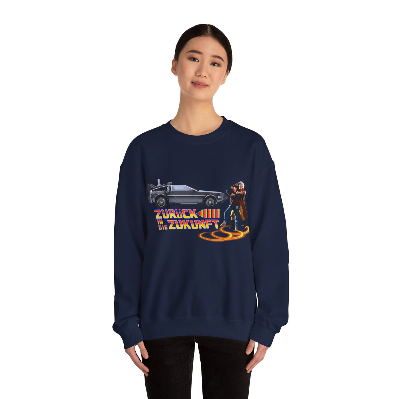 Retro Movie Sweatshirt - Back to the Future unisex
