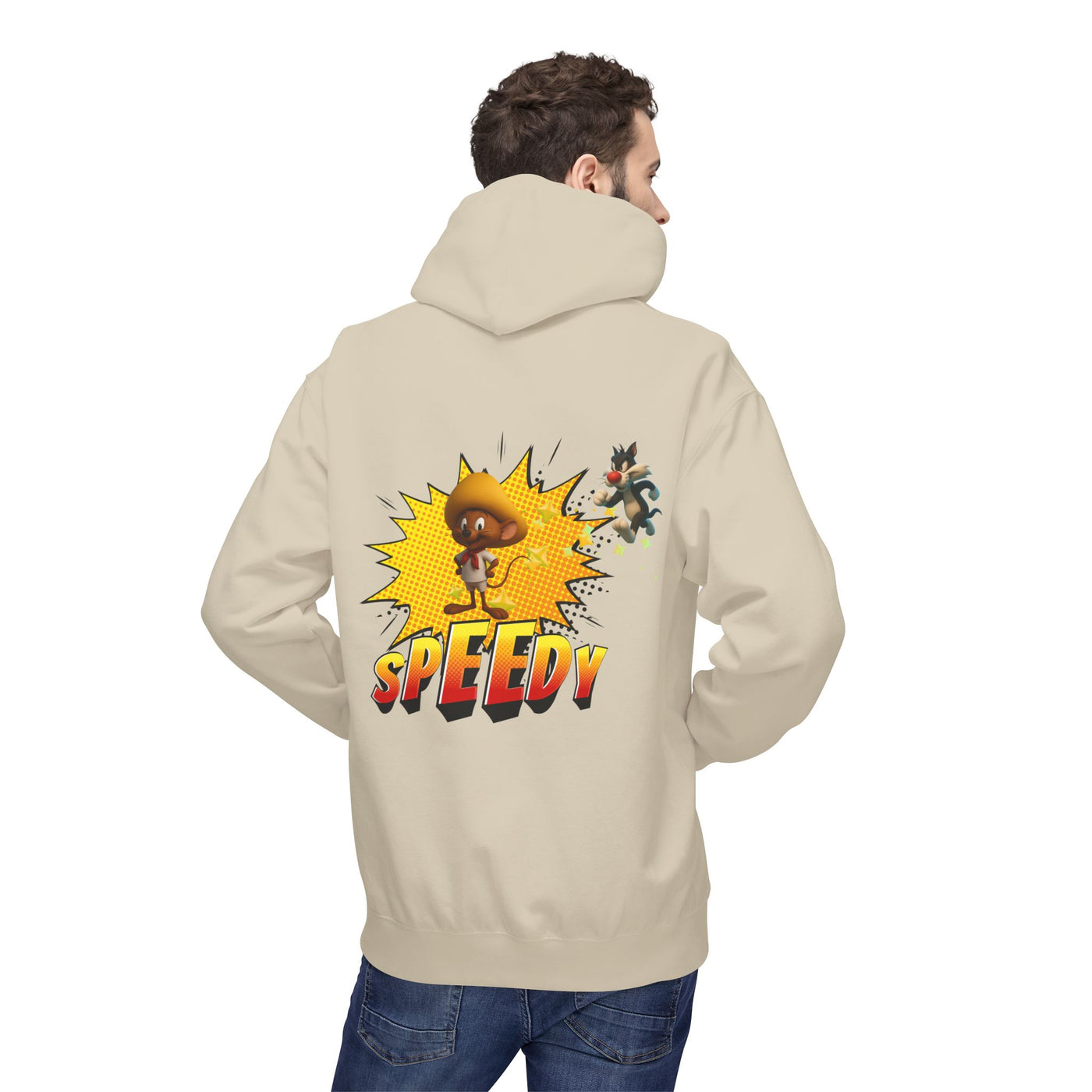 Hoodie with Arriba- Andale - Speedy Design