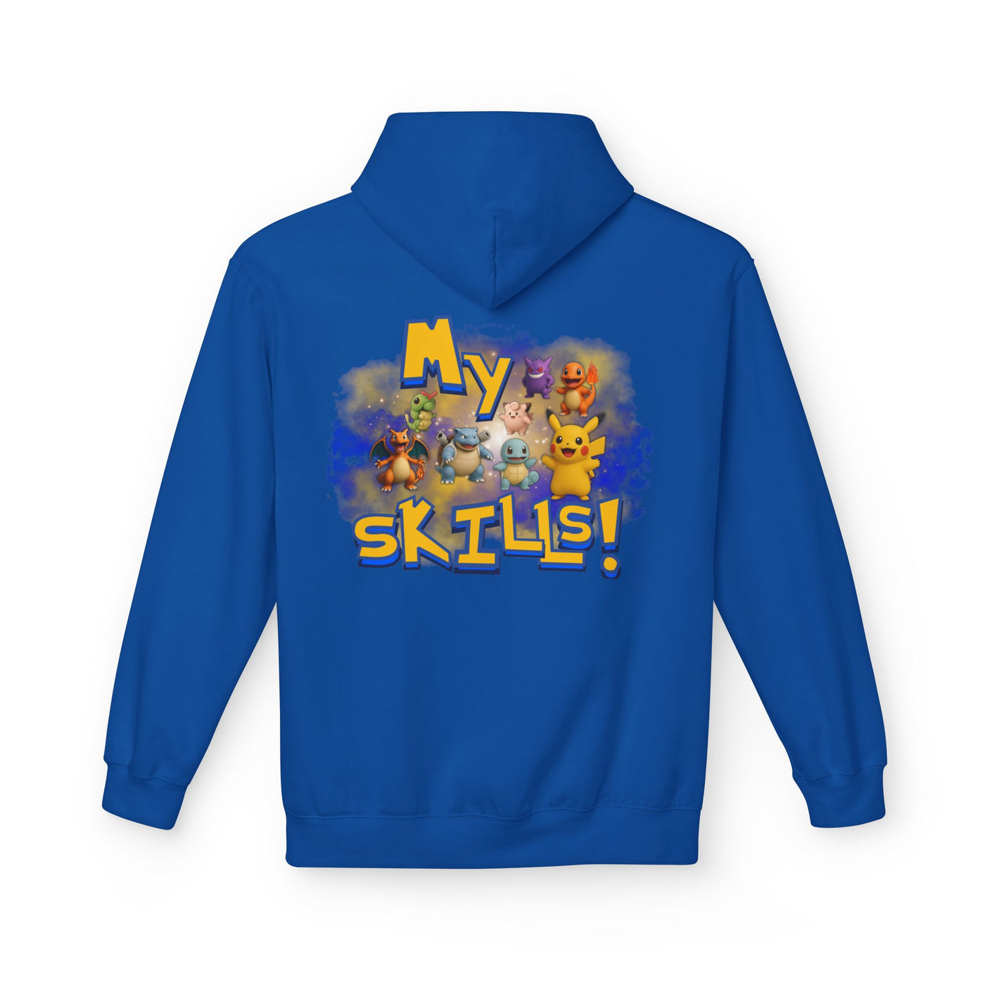 Pokemon Skills Hoodie, Unisex Pokemon Sweatshirt, Cute Hoodie