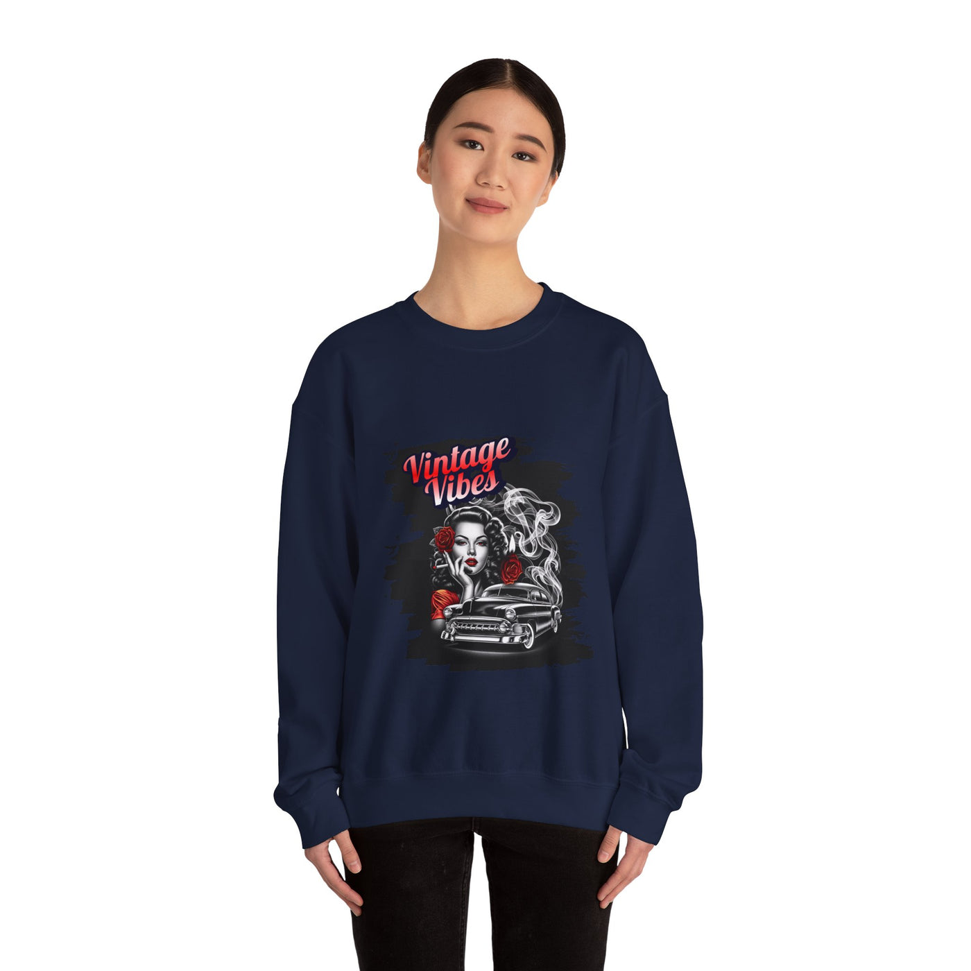 Vintage Vibes Unisex Sweatshirt, Retro