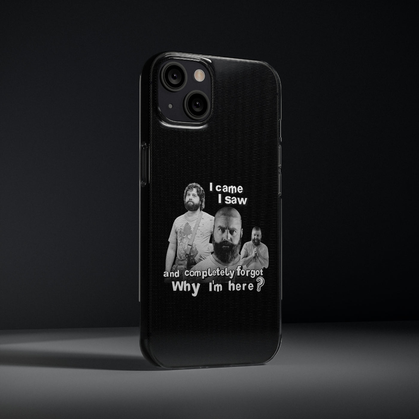 I Came, I Saw & Forgot, Alan Hangover -  Funny Phone Case  - Handyhülle -