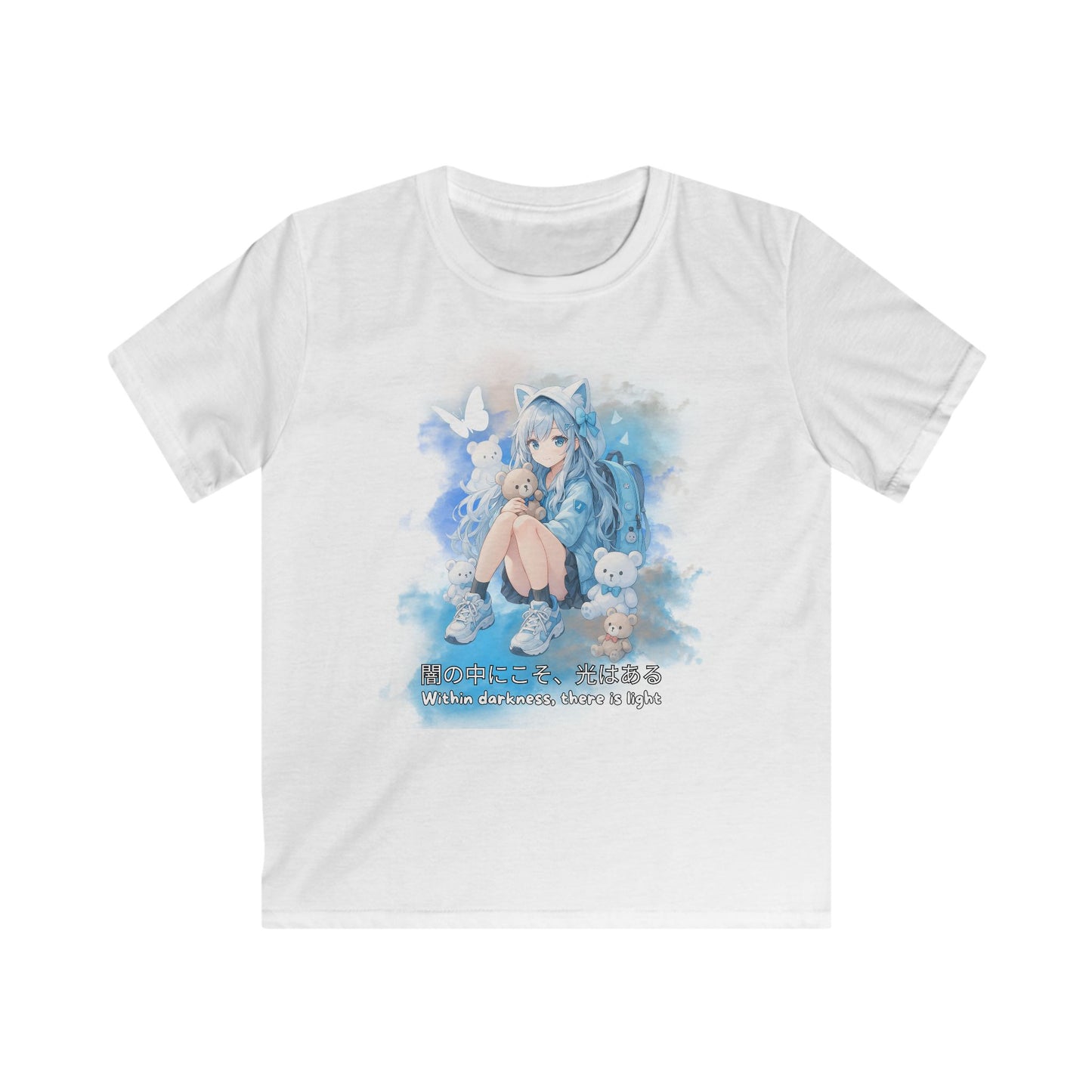 Copy of Hoodie, Anime Sweatshirt "Within darkness there is a light"