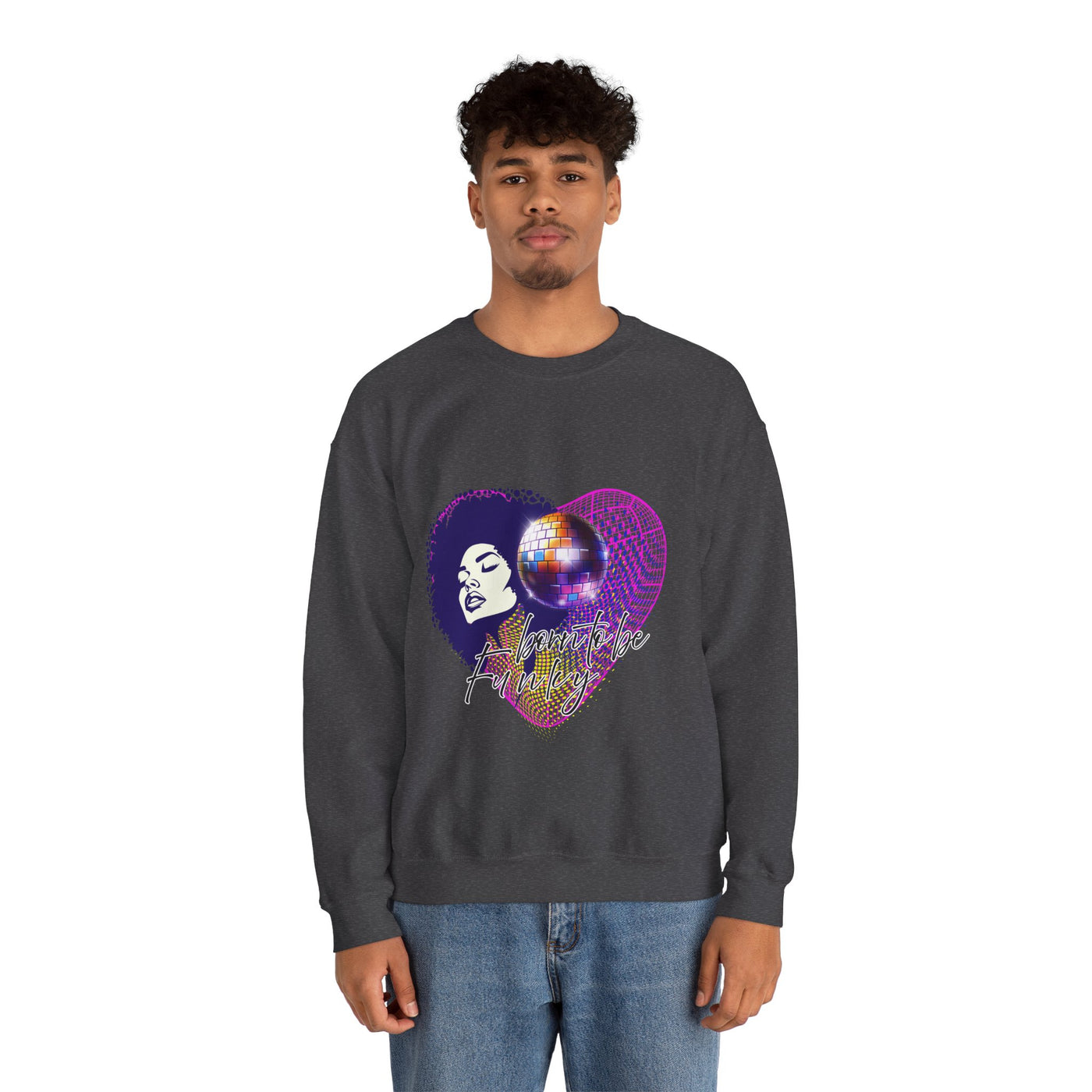 Born to be funky  Sweatshirt - Melly Silence