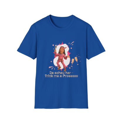 Prosecco Celebration T-Shirt, Funny Wine Shirt, Unisex Graphic Tee, Party Apparel, Gift for Wine Lovers, Birthday T-Shirt