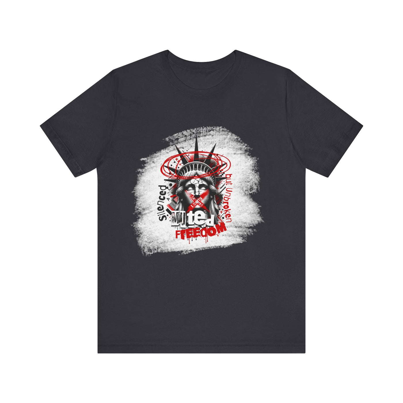 Freedom-Themed Unisex T-Shirt, Statue of Liberty - Freiheitsstatue
