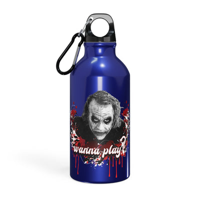 Joker -"wanna play?" Oregon Sport Bottle with Unique Art -Flasche