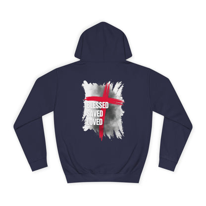 Jesus blessed - saved - loved Hoodie