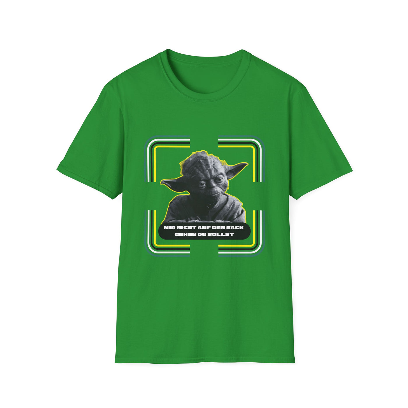 Yoda-Inspired Unisex T-Shirt - 'MIR NICHT AUF DEN... GEHEN DU SOLLST'