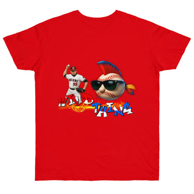Charlie Sheen Wild Thing  - Baseball Fan T-Shirt