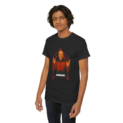 Energie Unisex Heavy Cotton Tee - Perfect for Sci-Fi Fans and Casual Wear